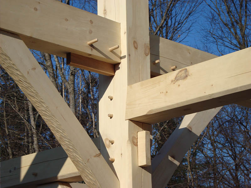 timber frame detail