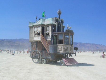 The Neverwas Haul, one of the best known mutant vehicles on the Playa