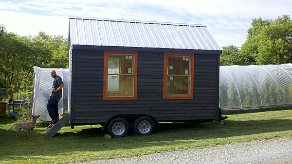 closer view of tiny house two