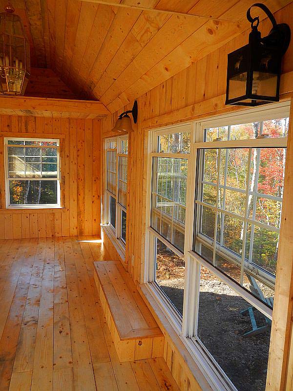 windows of cabin