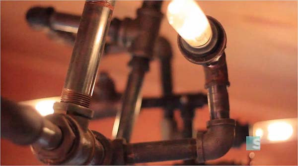 close up of lamp