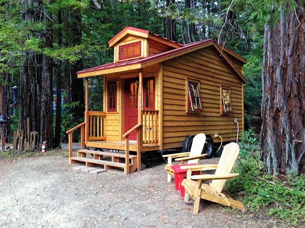 Tiny House Ornaments - A Cottage in the Forest