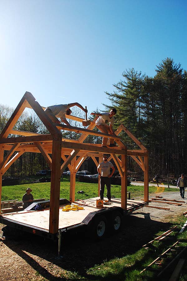 timber frame assembly