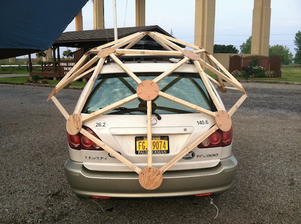 dome on car