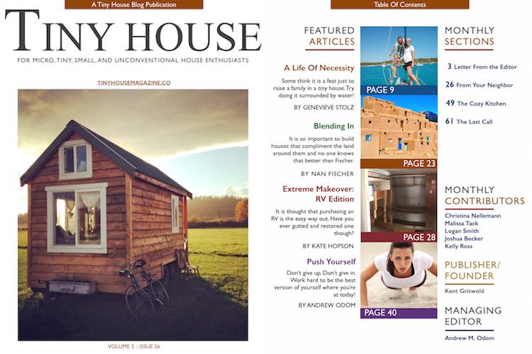 Tiny House Magazine Issue 26