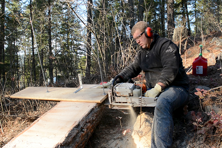 milling own lumber from property
