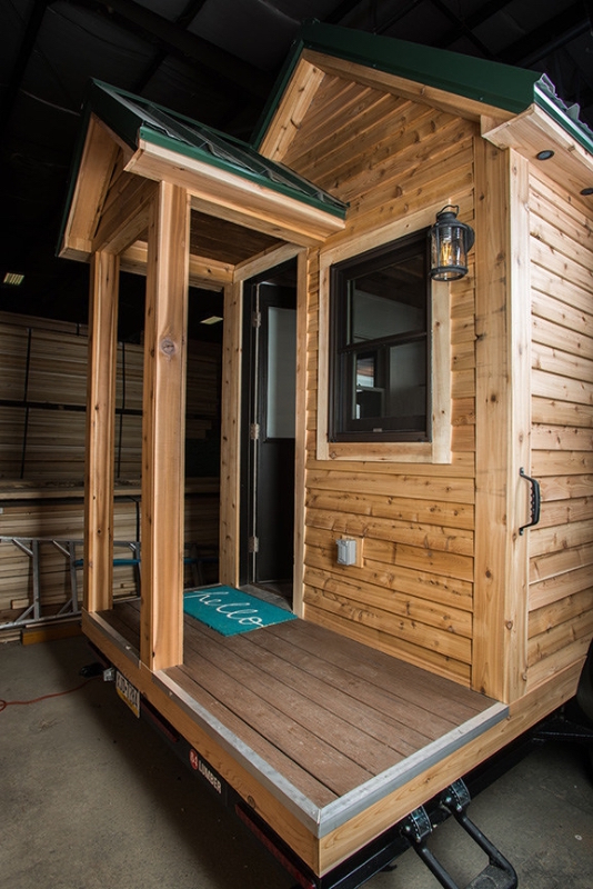 The Roving model is the first tiny home launched in the Tiny Living product line by 84 Lumber. For more information visit 84tinyliving.com. (PRNewsFoto/84 Lumber Company)