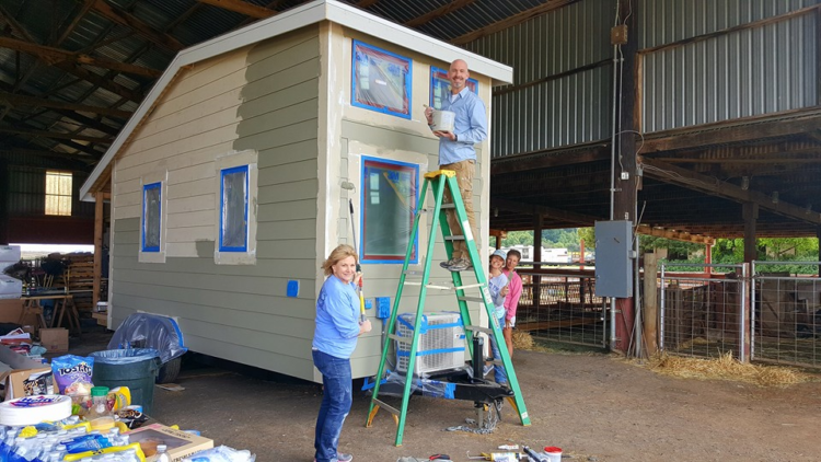 COA Tiny House Painting by Staff
