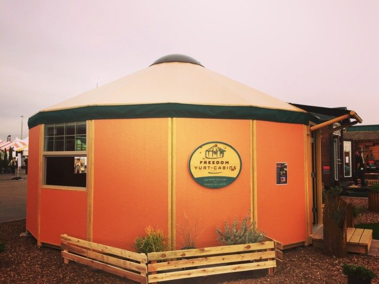 orange yurt