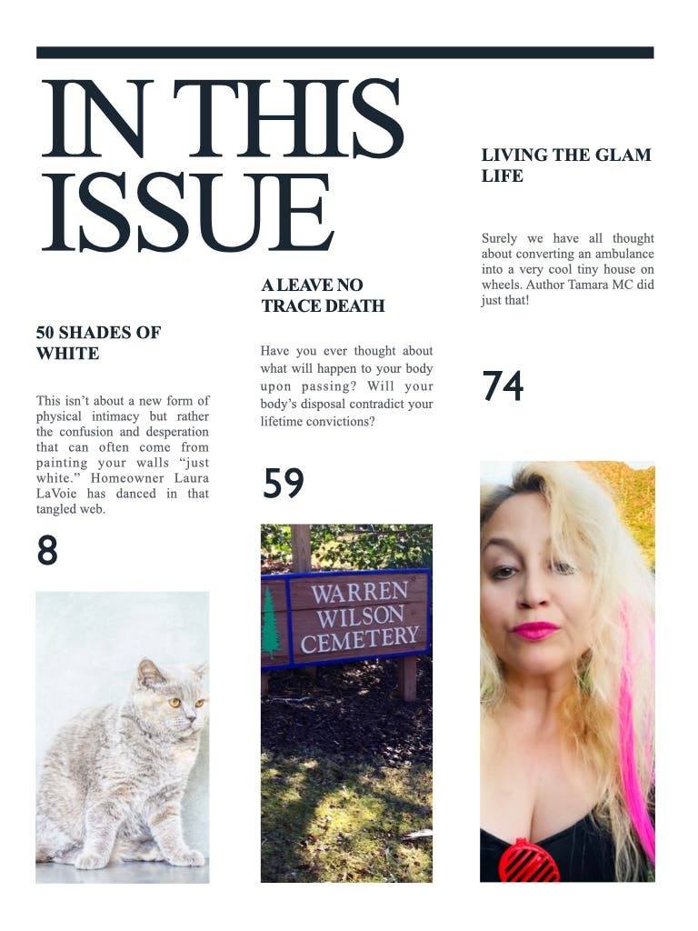 Tiny House Magazine Index