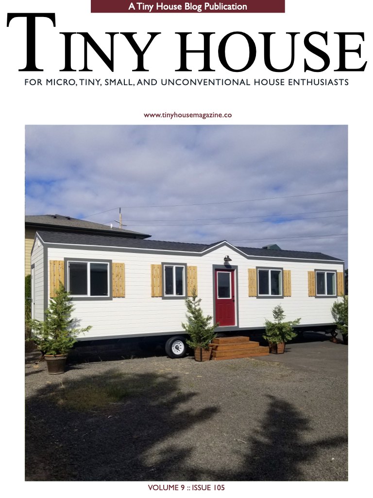 Tiny House Magazine Issue 105 cover