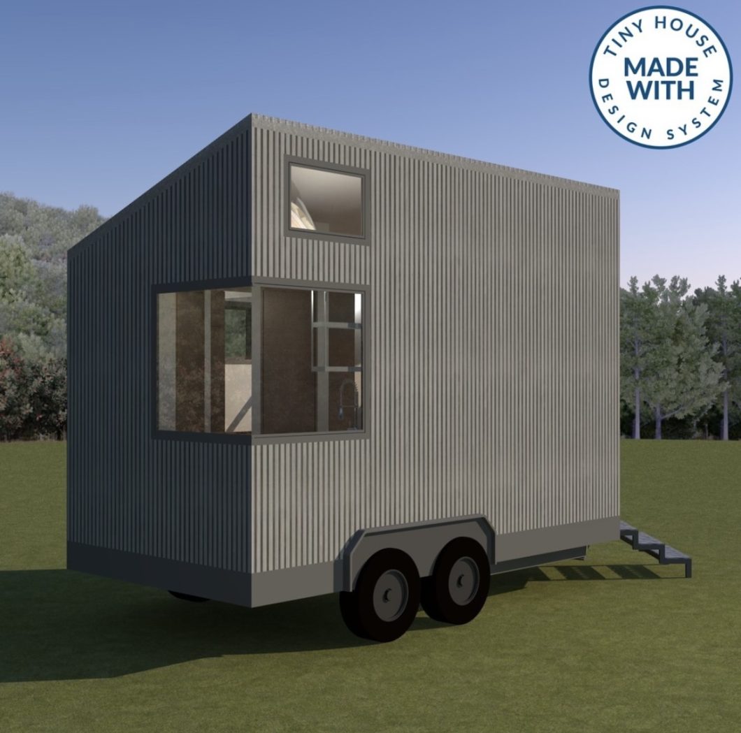side view tiny house