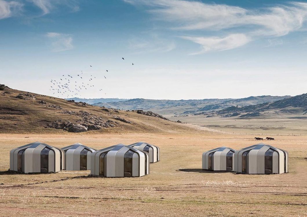 Modern Kazakh Yurts