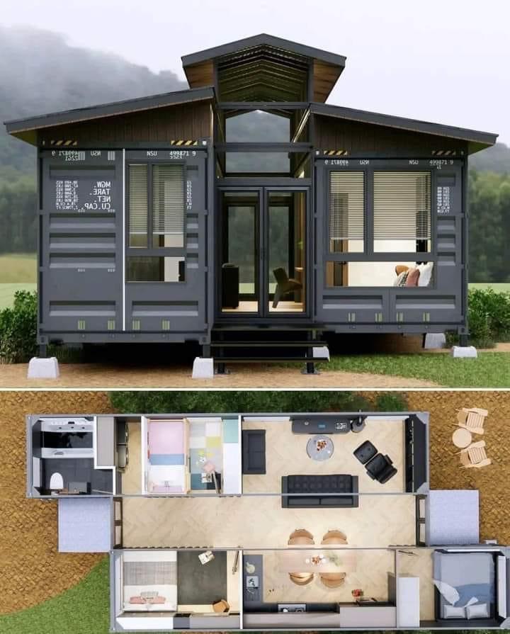 40 foot container home concept