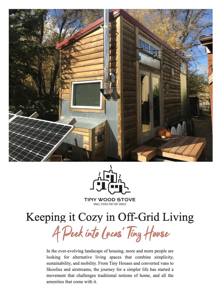 Heating your tiny house