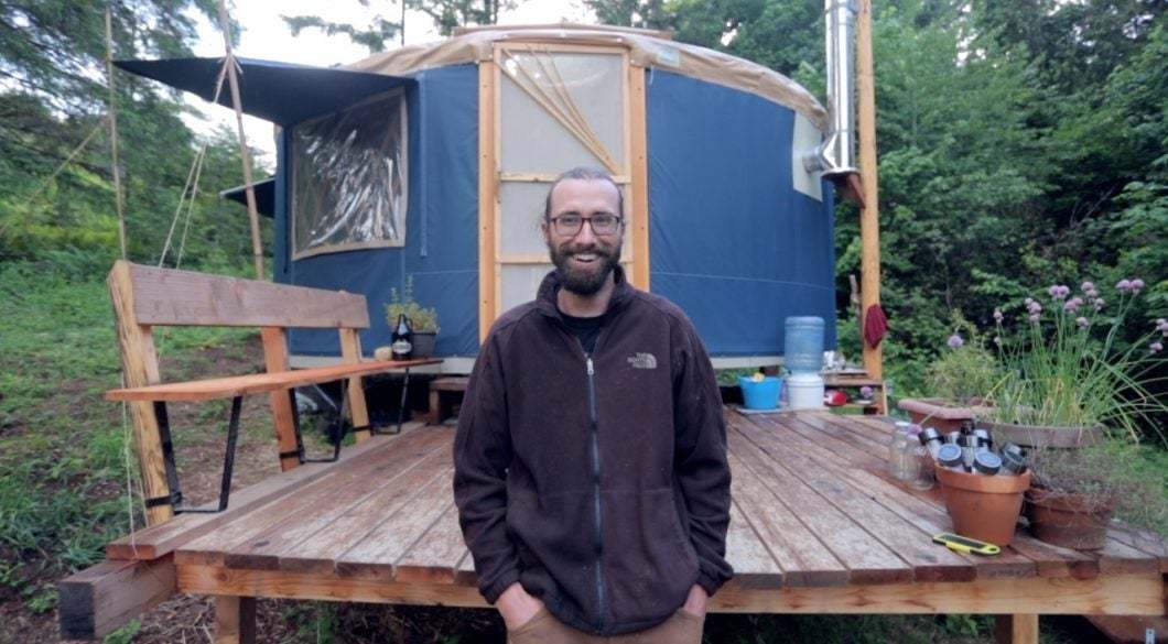off grid yurt