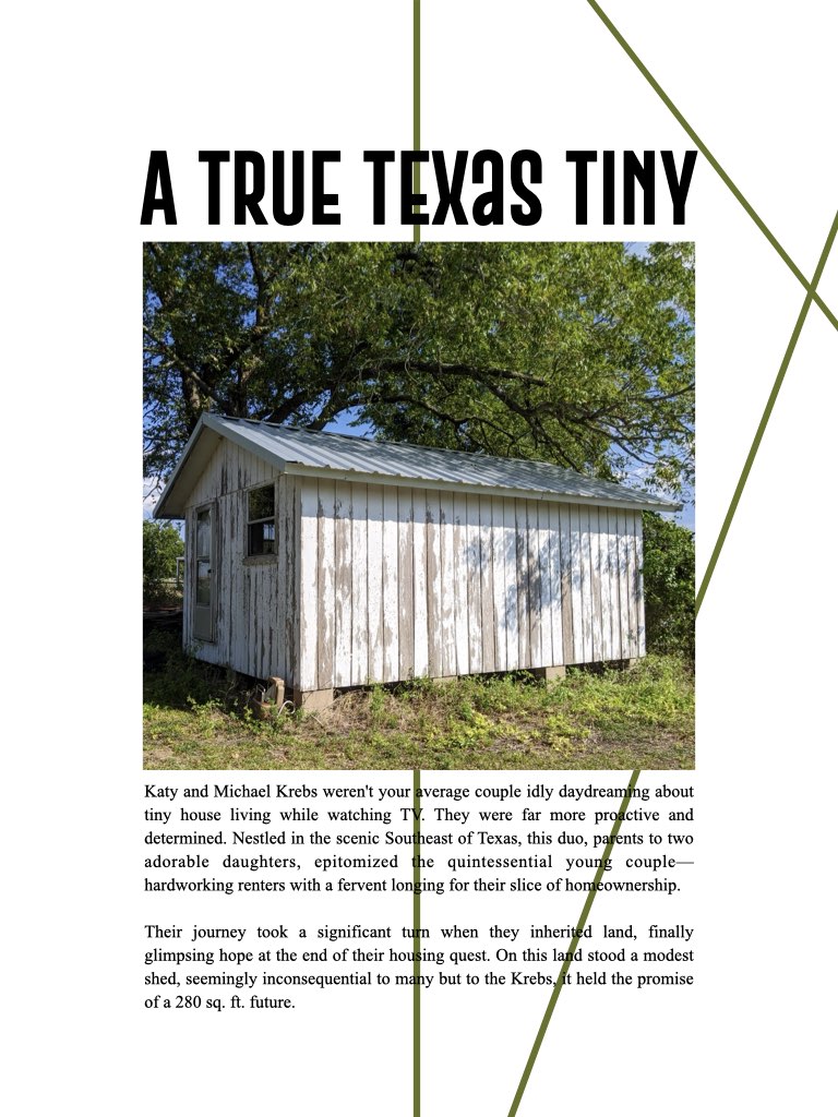 Texas tiny house