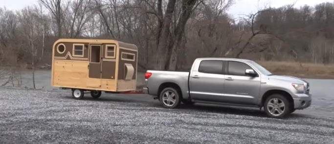 Mike's tiny camper