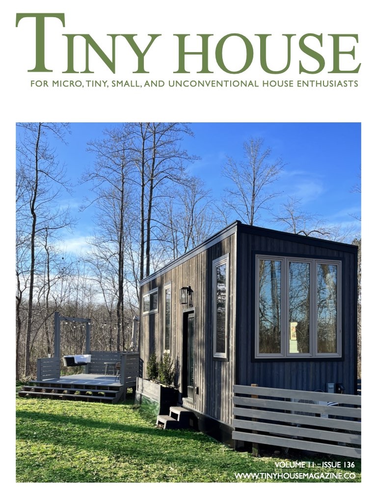 Tiny House Magazine Issue 136 cover