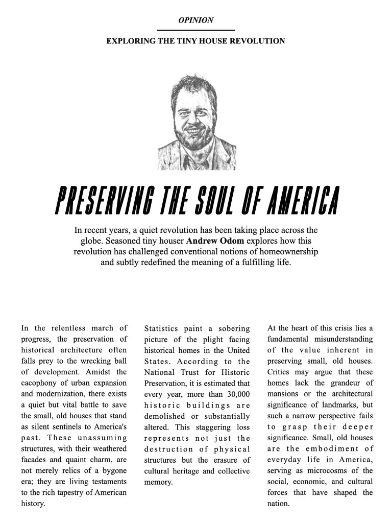 Preserving the soul of America