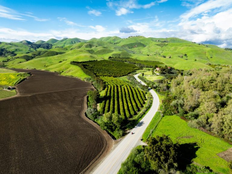 San Luis Obispo County in California